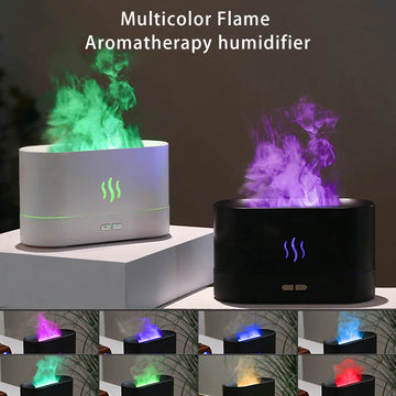 FlameGlow Aroma Diffuser & Humidifier