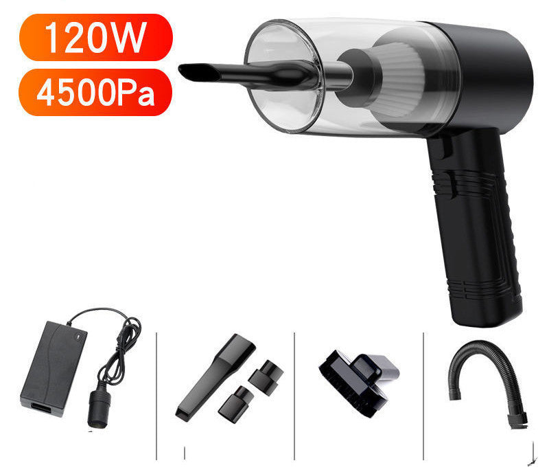 Powerful Mini Car Vacuum Cleaner (Dual-Purpose)