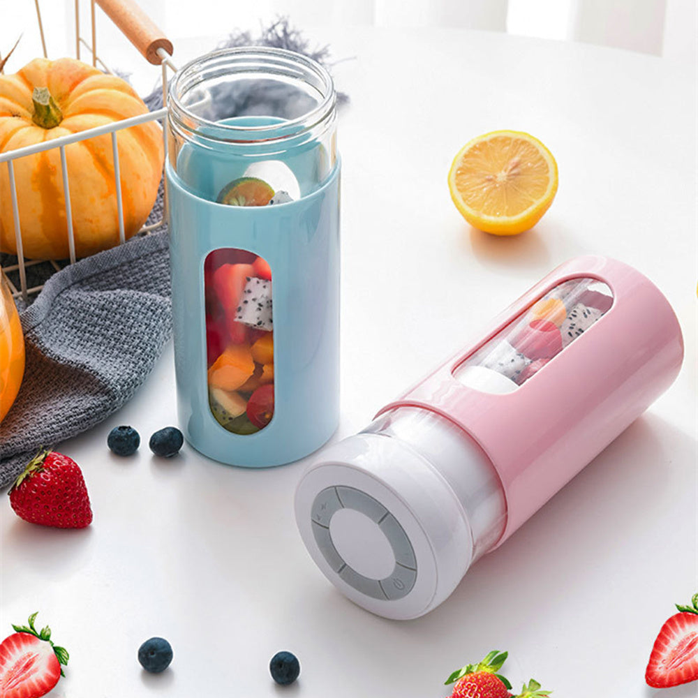 Portable USB Rechargeable Electric Fruit Juicer Blender